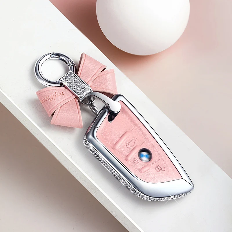 

Car Key Case Cover Key Bag For Bmw F20 F30 G20 f31 F48 F34 F10 G30 F11 X3 F25 X4 I3 M3 M4 1 3 5 Series Accessories Car-Styling