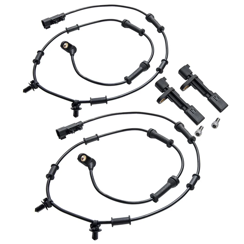 

4 шт. (4x) подходит для 07-16 Jeep Wrangler передний, задний, левый, правый, ABS Датчик скорости колеса