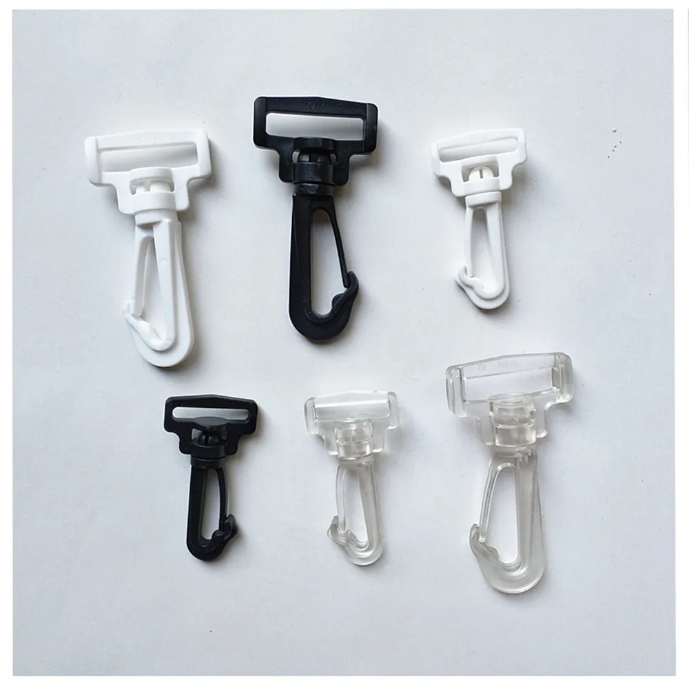 Пластиковые шарнирные крючки с защелкой 2 шт. 10/15/20/25/30/38/50 мм