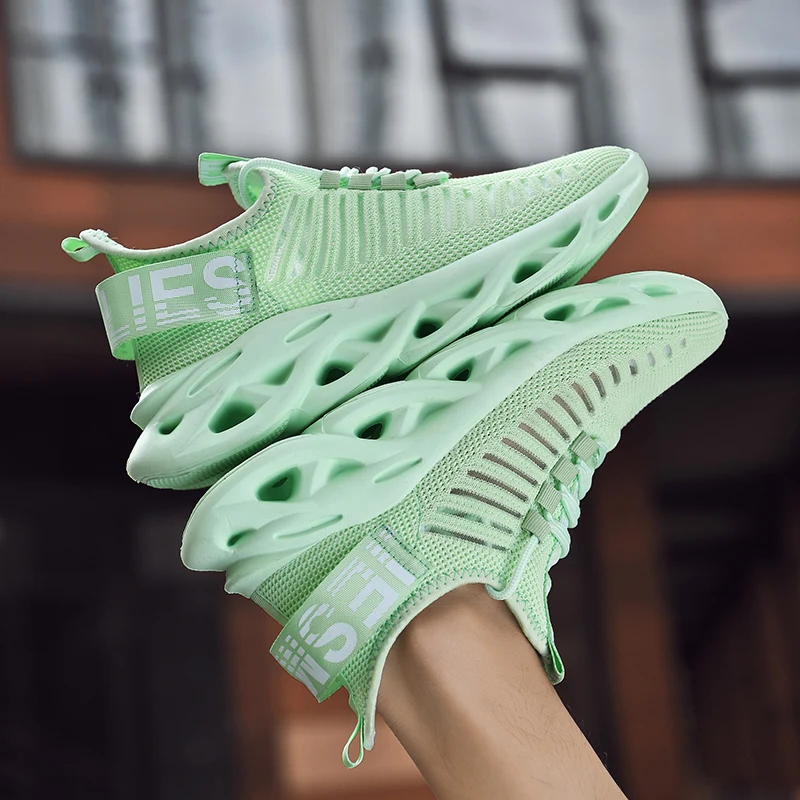 Breathable Running Shoes 46 Light Men's Sports Shoes 45 Large Size Comfortable Sneakers Fashion Walking Jogging Casual Shoes