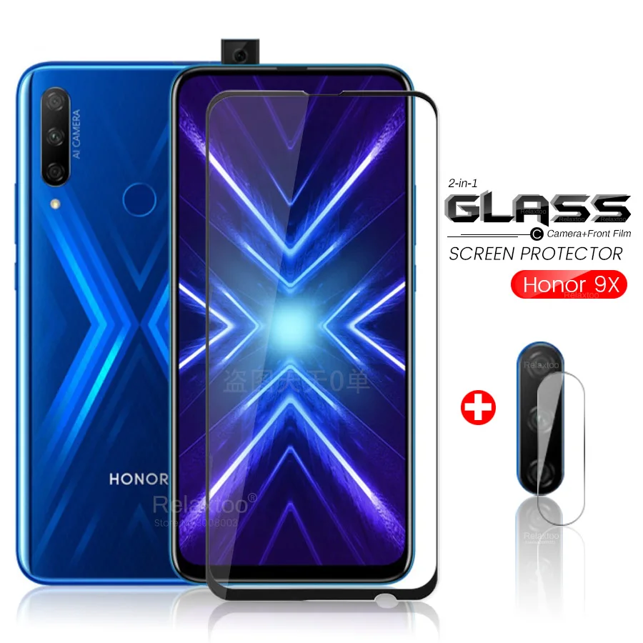 Стеклянное защитное стекло xonor 9x для honor premium honor9x global edition stk lx1 6 59 '' пленка