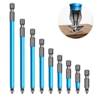 Нескользящие насадки PH2 для дрели, насадки для шуруповерта, ручные инструменты, электрическая Магнитная отвертка с шестигранным хвостовиком 14 дюйма, набор сверл 25 мм-150 мм