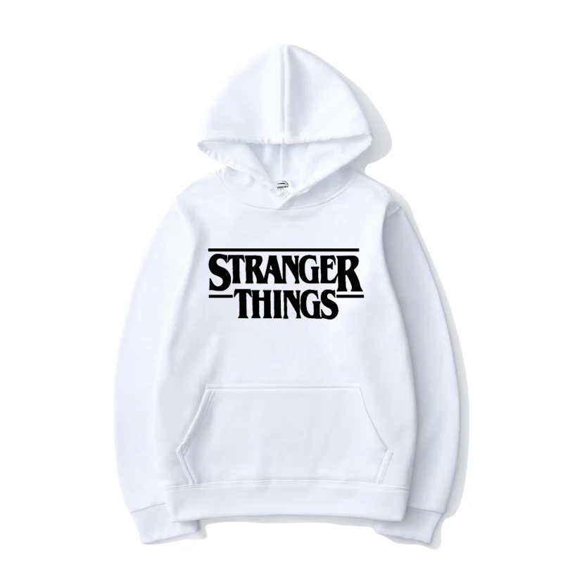 

Stranger Things Letter Printed Hoodies Men/Women Casual Fashion Hooded Sweatshirt Pullover Spring Trendy Hip Hop Hoodie Unisex