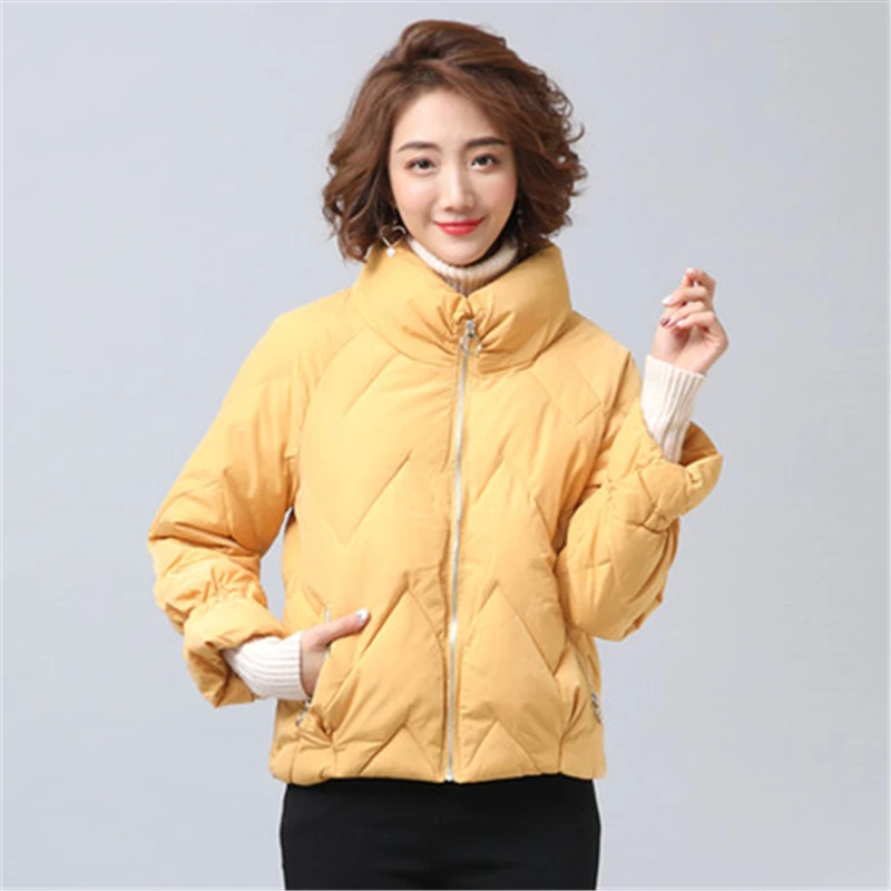 

2020 New Cotton coat, Thick Loose Casual cotton jacket for women, Short Mom Winter jacket,Female Parka ,chaqueta mujer ,W278