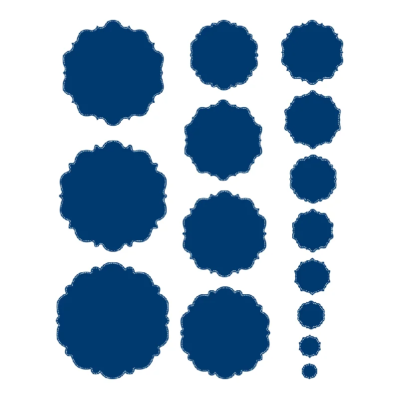 

Greeting Card Irregular Cutting Dies Scrapbook Dariy Decoration Stencil Embossing Template DIY Greeting Card Handmade