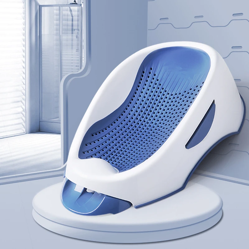 Детская стойка для ванной нескользящая новорожденных защита мягкая детей душа