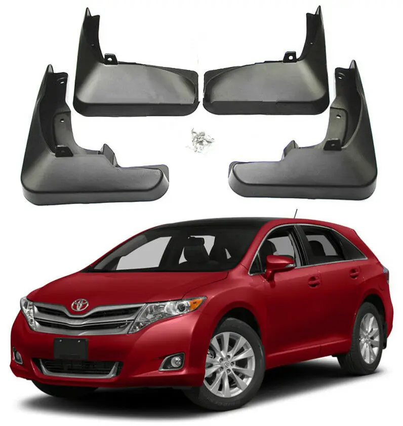 

4pcs/set Mud flaps Guard For Toyota Venza 3rd Gen Type 2009-2016 Mudguards Fenders Mud flaps Splash Guards Mudguard Accessories