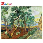 Картина с изображением Ван Гога в саду Святого Павла, набор для алмазной вышивки 5D сделай сам, больница в Сент-полу, сделай сам