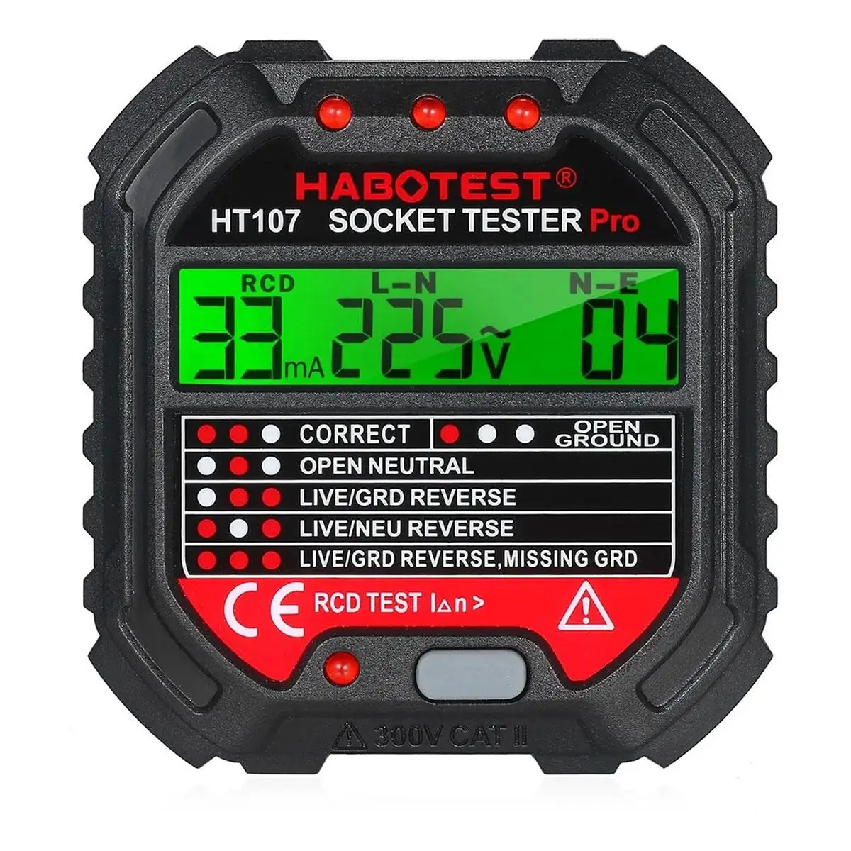 

Портативный ЖК-дисплей с подсветкой HABOTEST HT107B