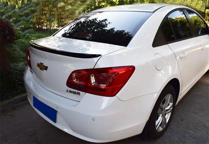 Для Chevrolet спойлер Cruze АБС пластик для автомобиля заднее крыло Праймер цвет задний