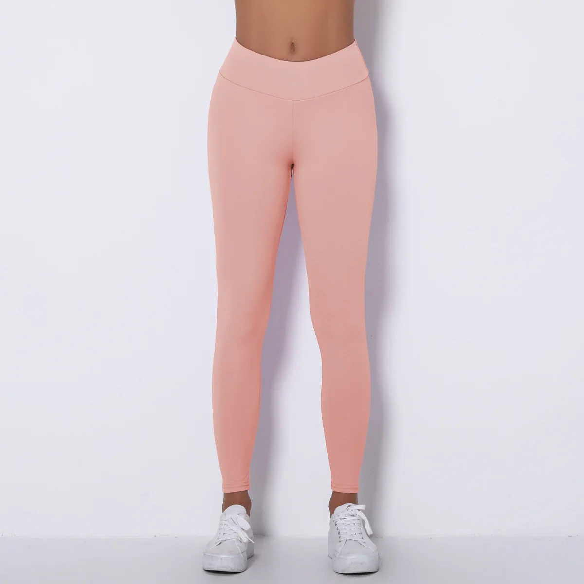 Scrunch Butt Crack Leggings Women Plain High Waist Naked Feel Leggins Push Up Peachlift Sport Yoga Pants Stretchy Running Tights