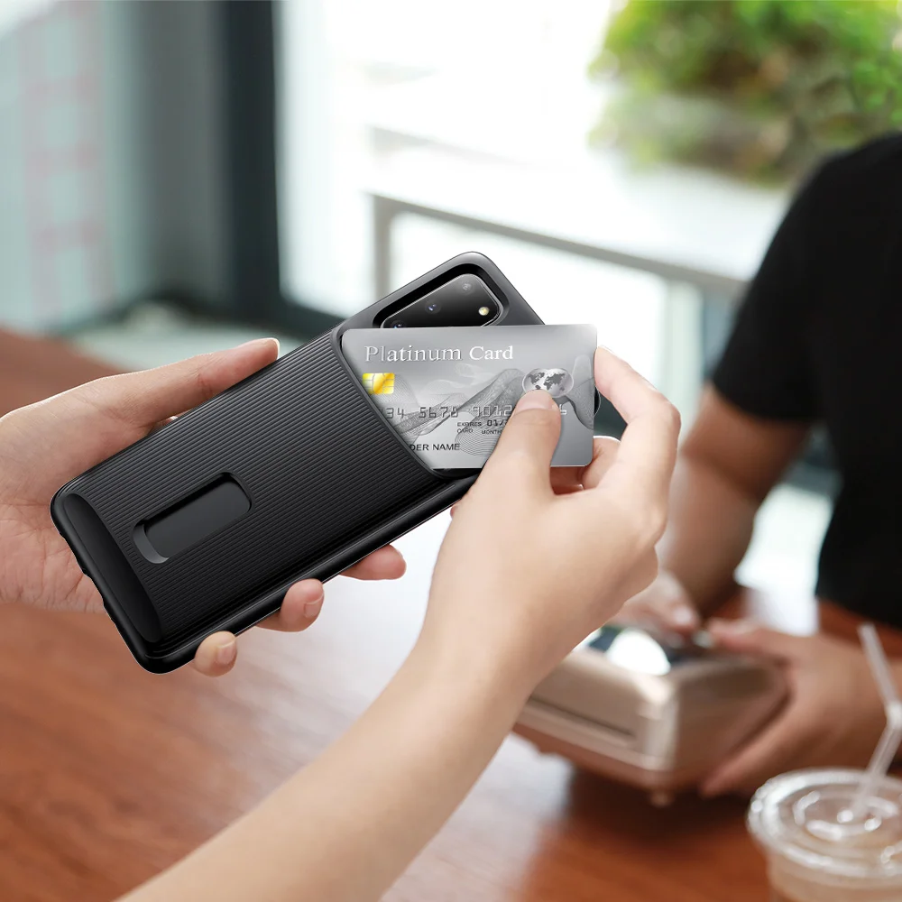 Чехол ESR для Samsung Galaxy S20 Plus Ultra чехол телефона держатель карт ТПУ PC защитный задняя