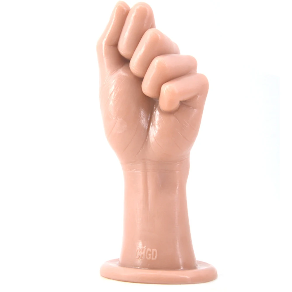 Фаллоимитатор в виде кулака стимут точки G силиконовая кожа реалистичный на