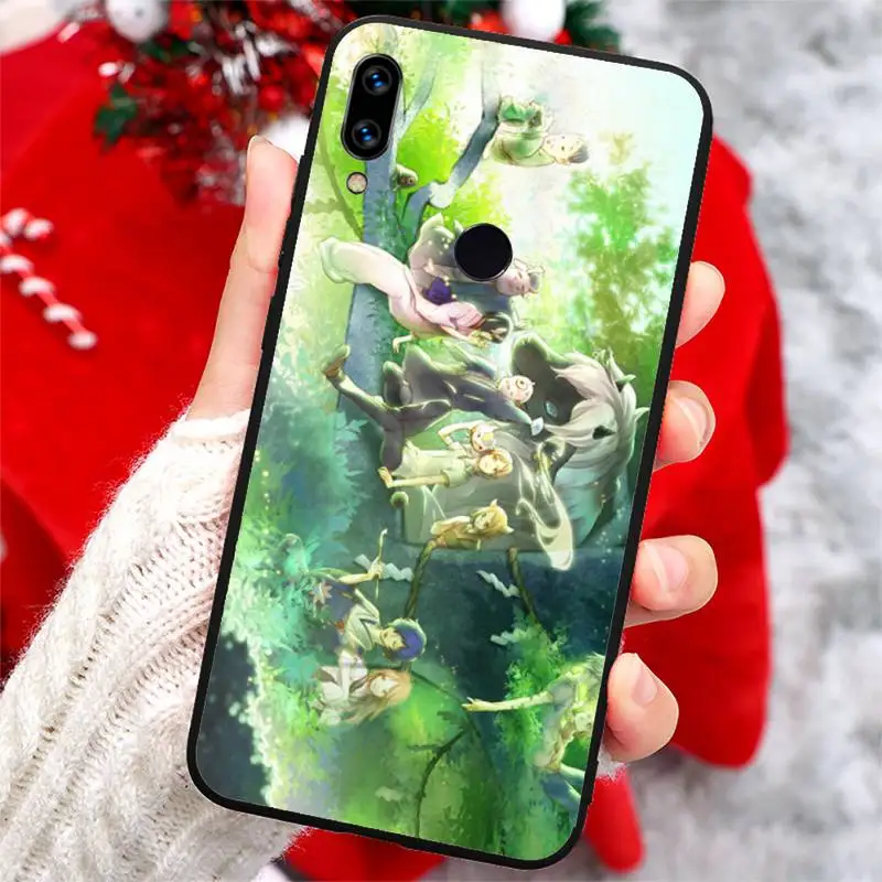 

Natsume's Book of Friends Natsume Phone Case For Xiaomi Redmi note 7 8 9 t k30 max3 9 s 10 pro lite