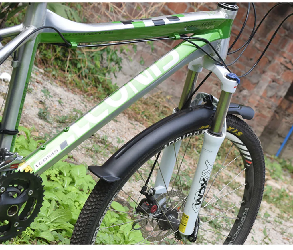 2 шт. крыло для велосипеда горный велосипед передняя и задняя части быстросъемные