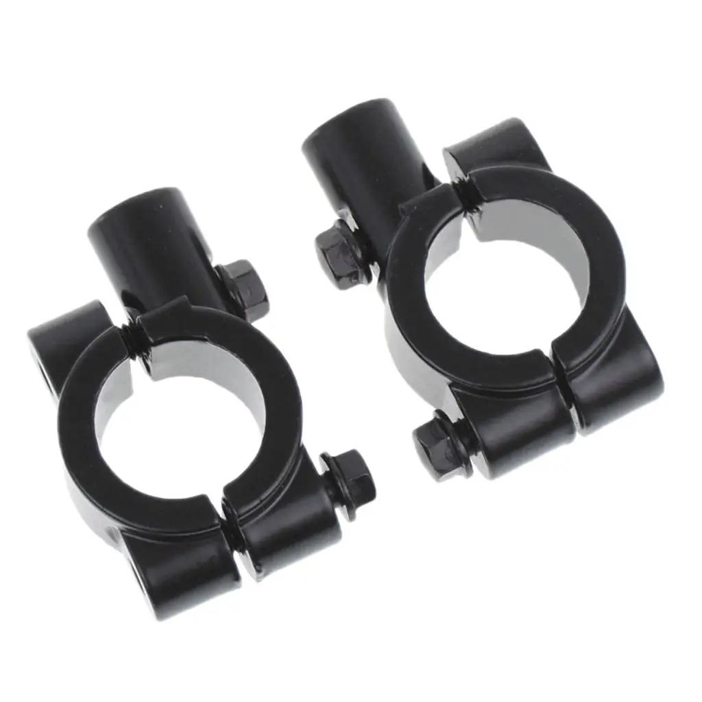 

2 X 10mm Motorcycle 7/8 "Handlebar Side Mirror Mounting Clamp