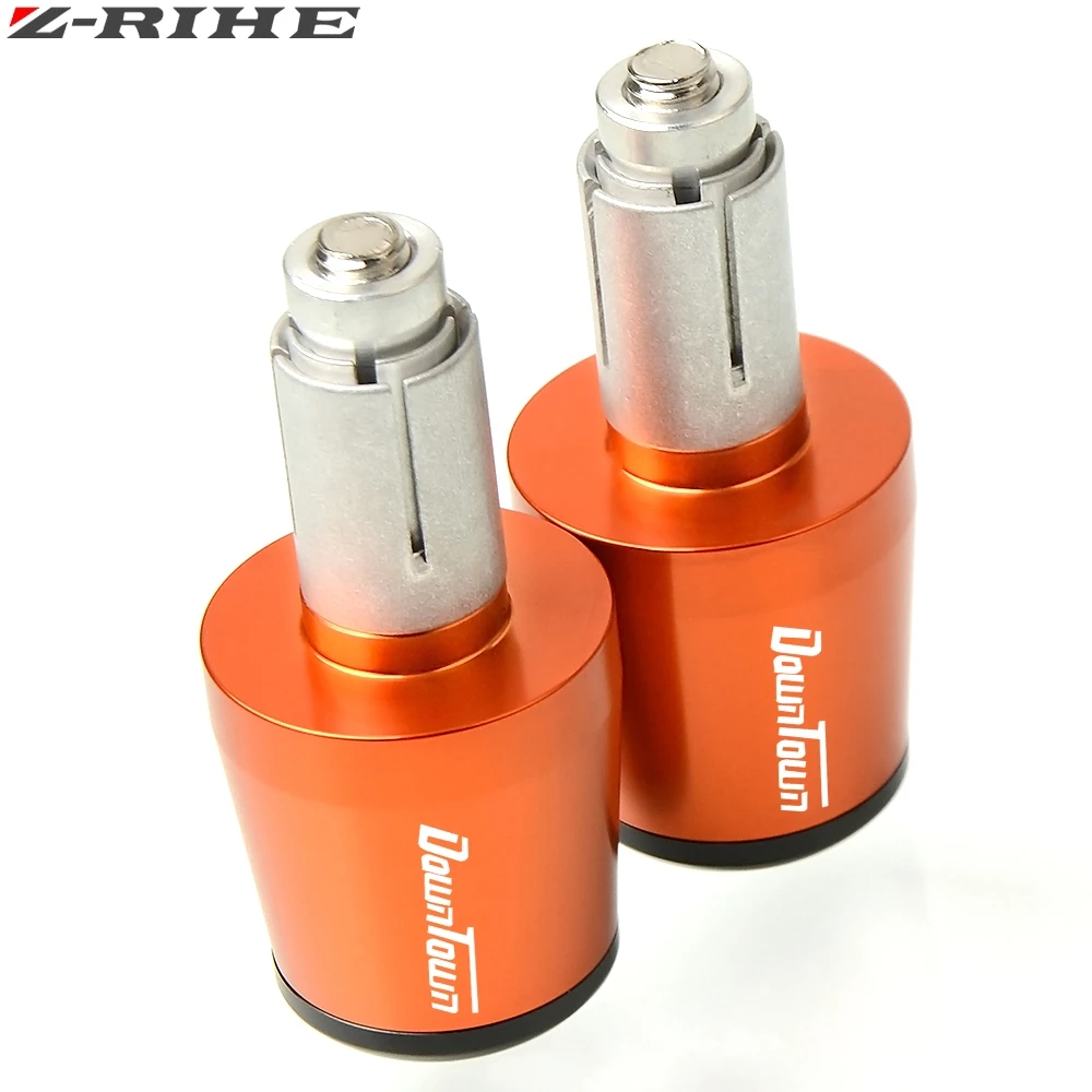 Orange Для KYMCO центр DT 200i 300i 350i 125 200 250 350 аксессуары для мотоциклов 7/" 22 мм рукоятки «Грипсы» Торцевая крышка - Цвет: Orange