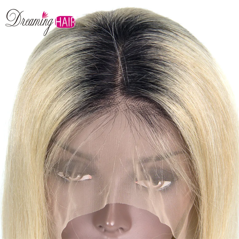 Dreaming Blonde 1b/613 99J 13x6 13x4 короткий парик из человеческих волос с кружевным фронтом, предварительно сорванный с волосами младенца, прямые парики из Омбре