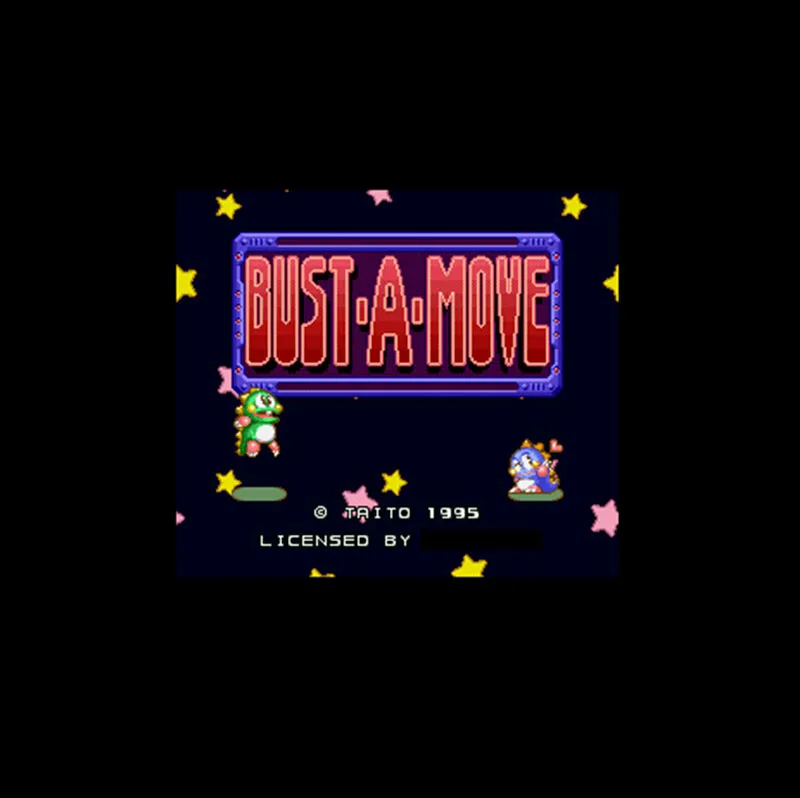 

Big Gray игровая карта бюст-а-Move NTSC версии 16 бит 46 пин для игроков в США