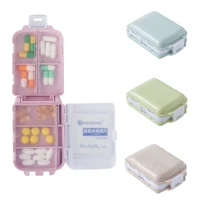 portable pill box travel medicine capsule container pills storage case tablet box waterproof moistureproof plastic sealed boxes