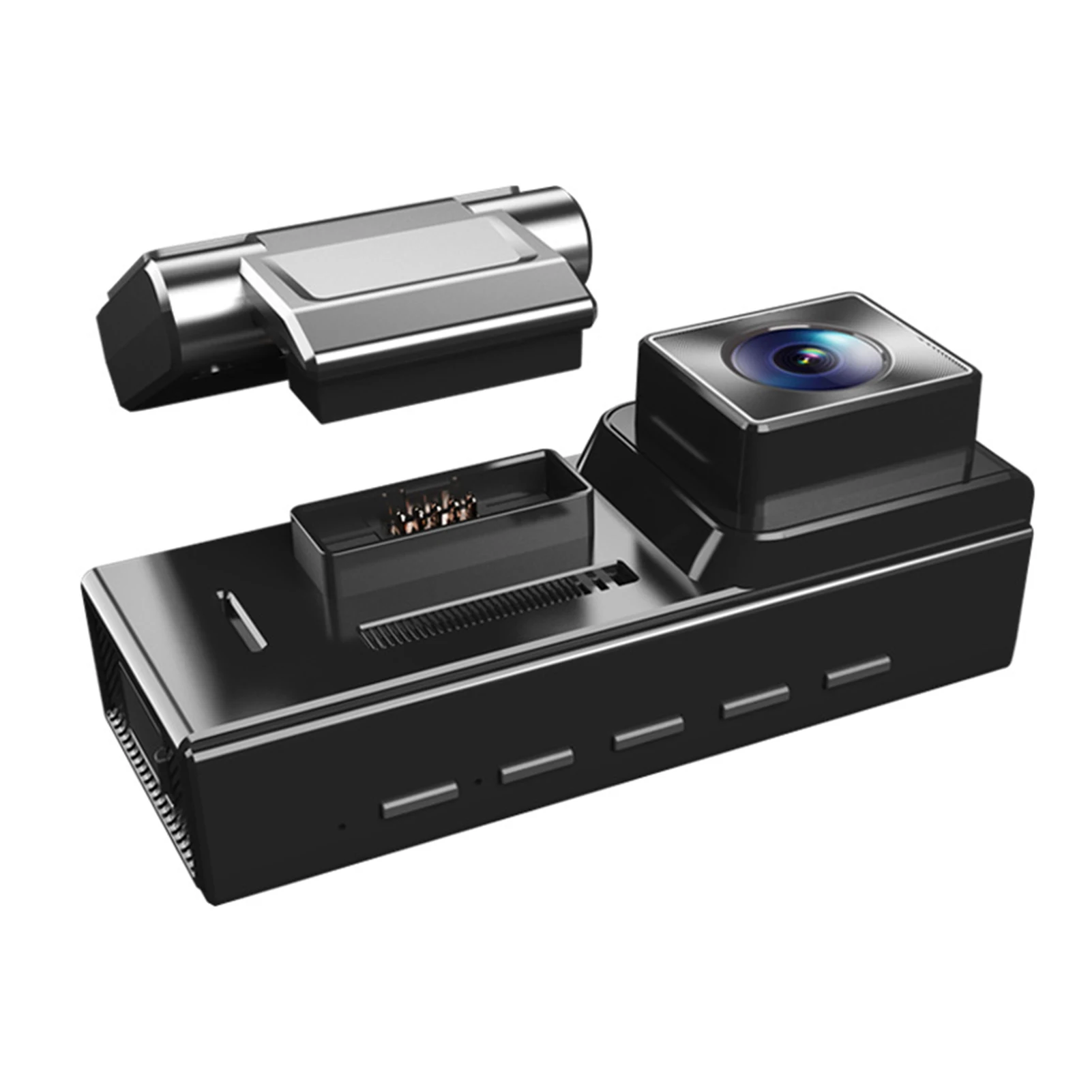 

1Pc A16 3.16 inches HD Screen Front Rear Night Vision Dash Cam Driving Recorder With 6 Groups of HD Lenses 140 Wide Angle