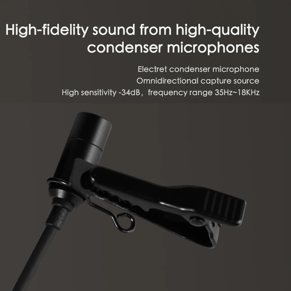 Петличный микрофон TUYU Type-C не нужен адаптер микрофона для камеры Insta360 one x2 Hi-Fi