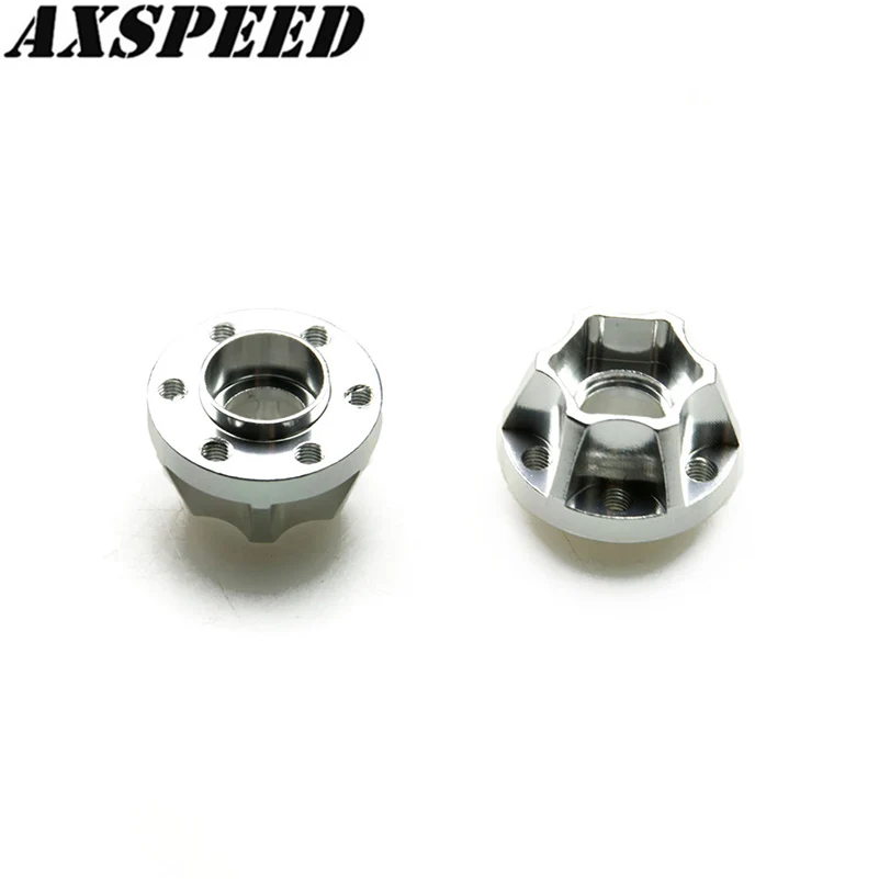 

AXSPEED 4 шт. адаптер ступицы колеса из сплава металла 12 мм Шестигранная Ступица колеса 14,5 мм высота для обода колеса 1,9 дюйма 1/10 RC автозапчасти
