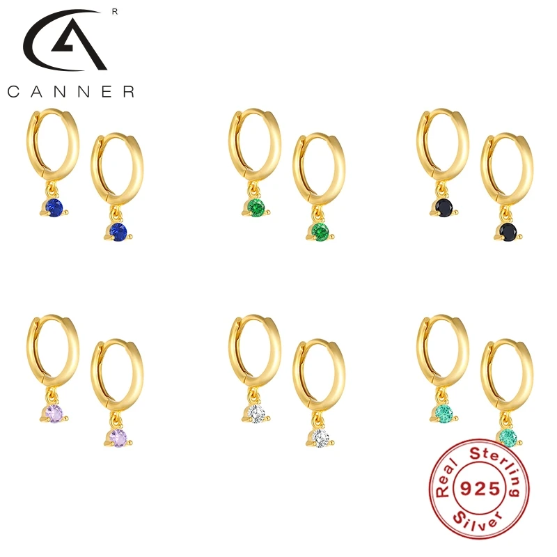 

Автоклав класса люкс Цвет циркониевые серьги-кольца для женщин девочек Pendientes плата 925 Пирсинг с защитой от проколов серьги золотые ювелирны...