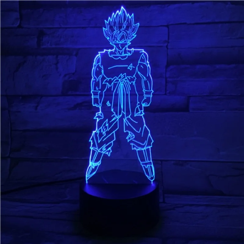 VCity 3D ночник Dragon Ball серии Goku мультфильм рисунок Touch беспроводной USB лампа атмосферное освещение домашний магазин стол современный декор