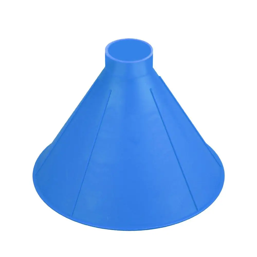 Blue 14.5cm 1psc инструмент для очистки окон, скребок для окон, воронка для удаления снега, воронка для лобового стекла, волшебный домашний конусообразный инструмент, скребок для льда - Цвет: Blue 14.5cm