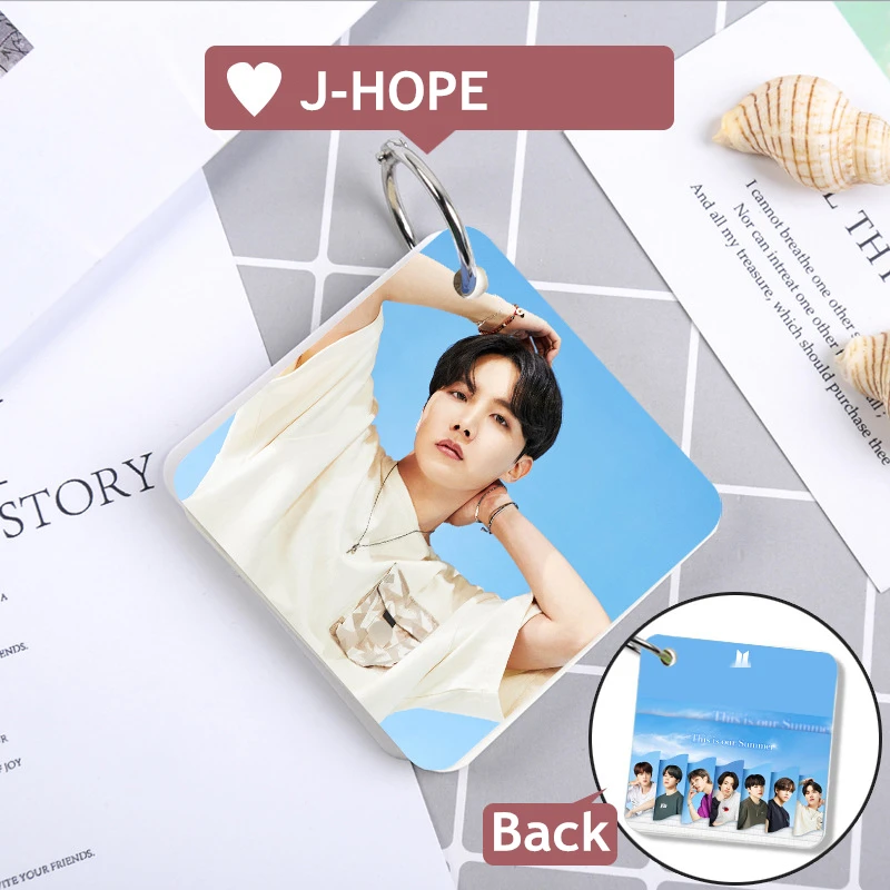Оптовая продажа карманных блокнотов с фотоколлажем Bangtan Boys 2021 года летнего времени.