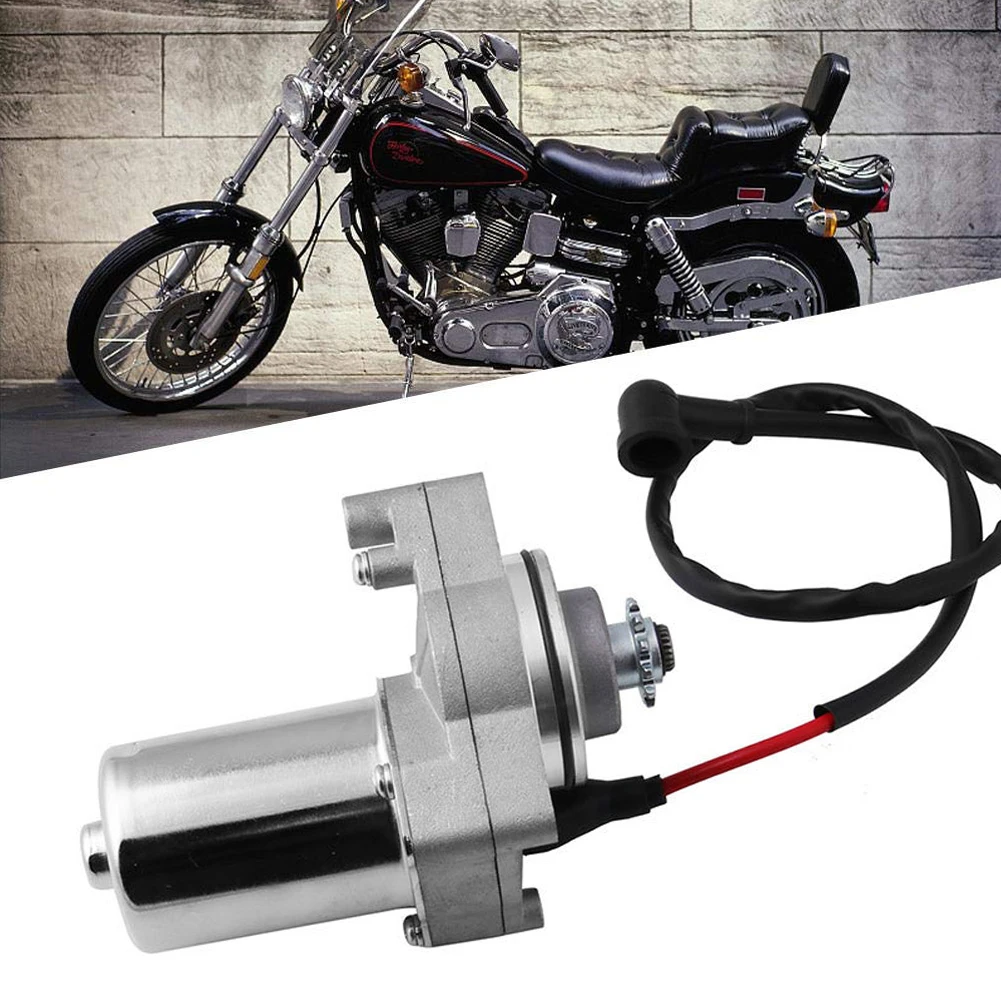 

Racing ATV Motor 3 Bolt Cooler Electric Iron 12 Teeth Quad Dirt Bike Engine Mount Motorcycle Starter For 50cc 90CC 110CC