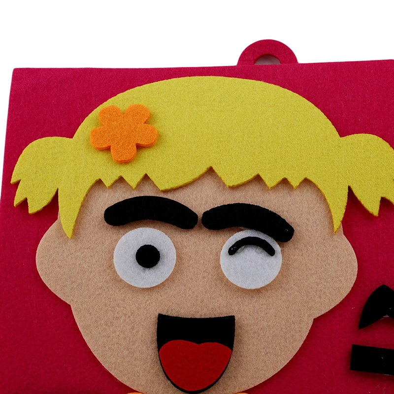 

Обучающие игрушки для обучения распознаванию детей, искусственная головоломка, один набор 3D, родители и дети, пять чувственных органов, Нов...