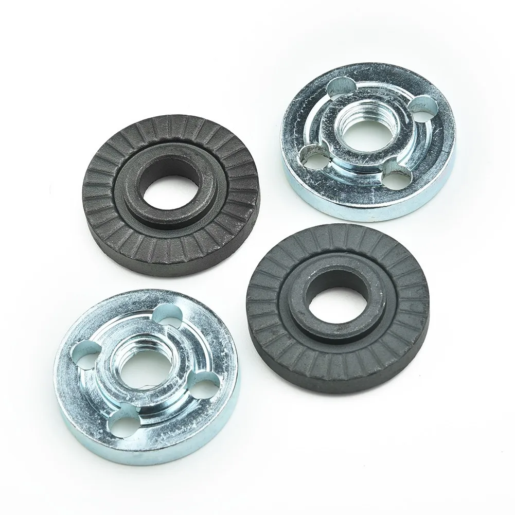

4 pcs/set 30mm Grinding Plate Angle Grinder Replacement Part Flange Silver Black Attachments Workshop