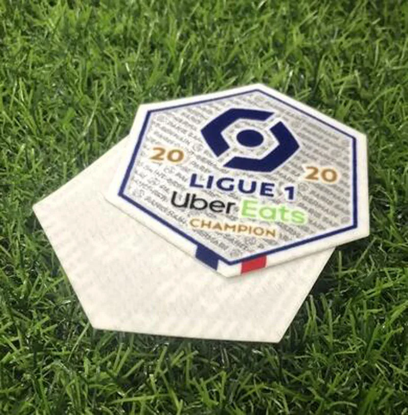 

2020 Ligue 1 Champions Patch League For Champions Velvet Iron On Transfer Soccer Parches