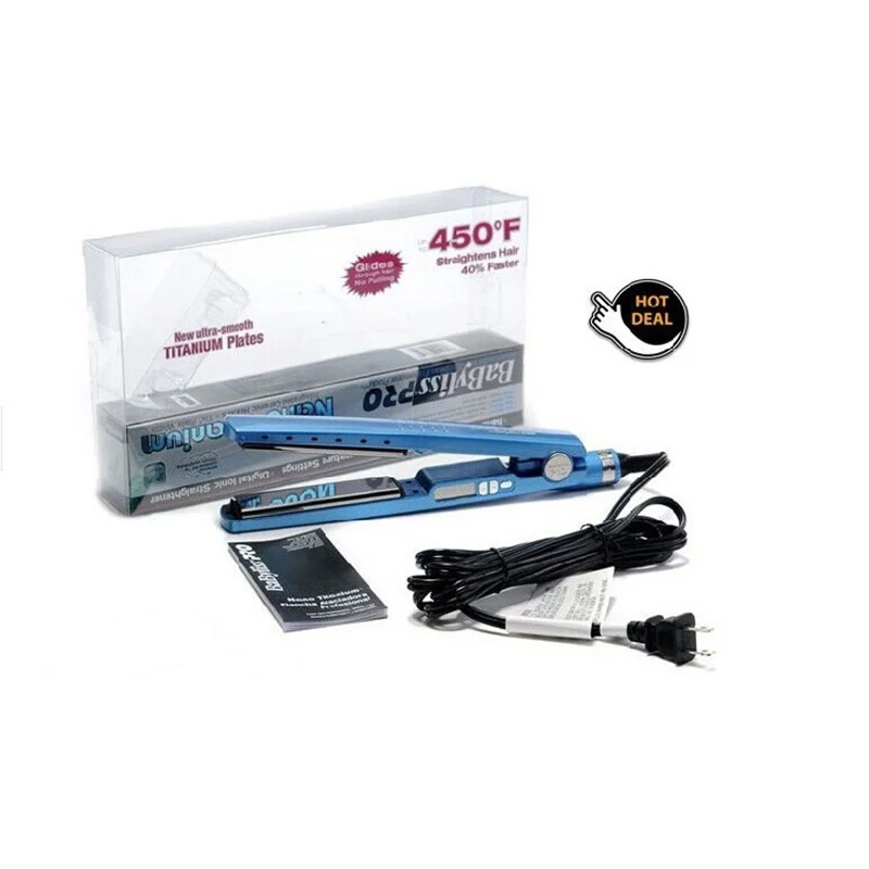 

Профессиональный Выпрямитель для волос титановая плавающая пластина утюжок для волос выпрямитель для волос быстрая электрическая прямая ...