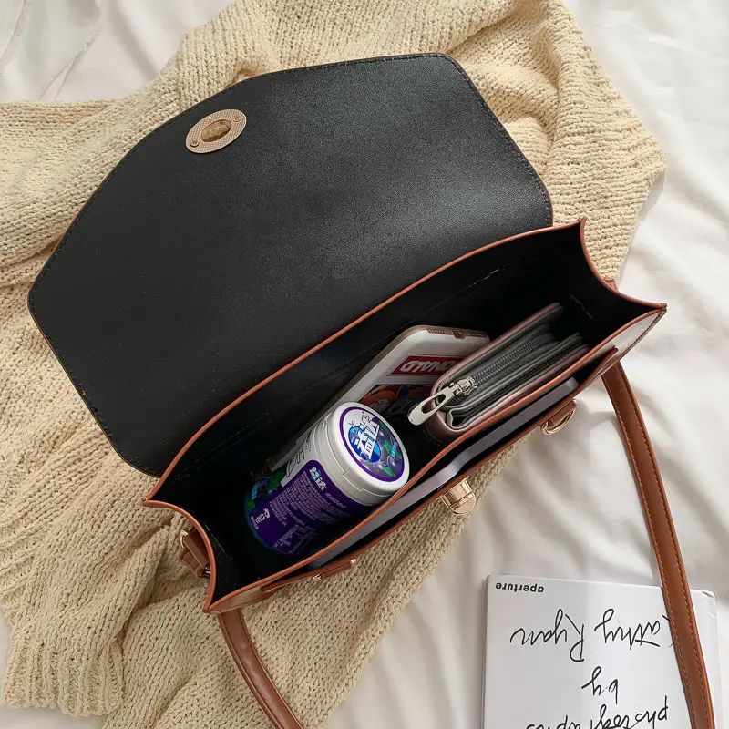 

Fashion Vintage Women Flap Casual Leather Boutique Shoulder Bags Lady Crossbody Messenger Bag Elegant Envelop Party Clutch Purse