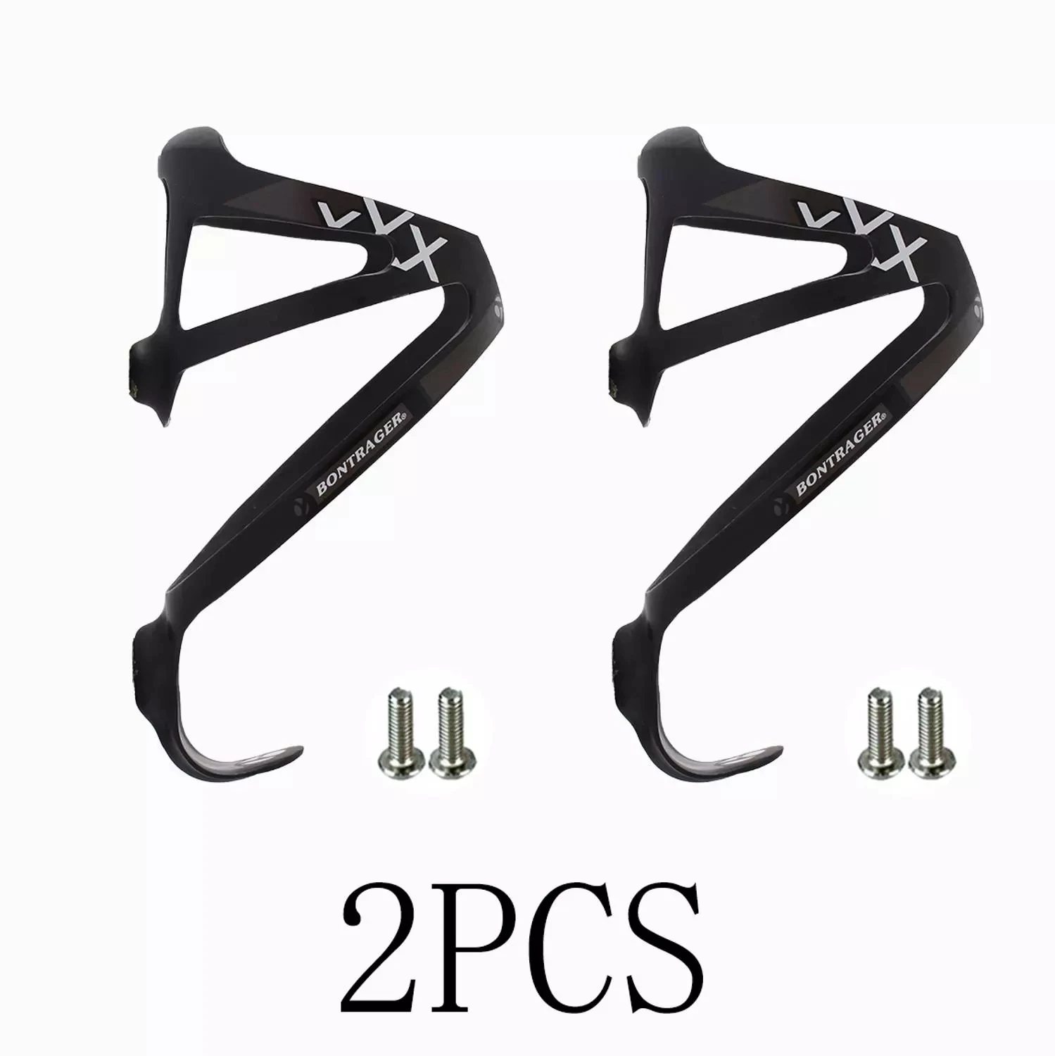 Держатель для бутылки из углеродного волокна матовый/глянцевый 2 шт. | Спорт и