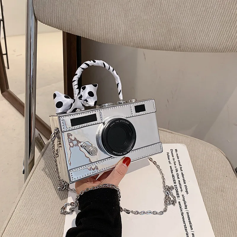 

Brand Designer Personality Creative Camera Handbag Mini Bag Female 2021 Summer New Korean Fashion Single Shoulder Messenger Bag