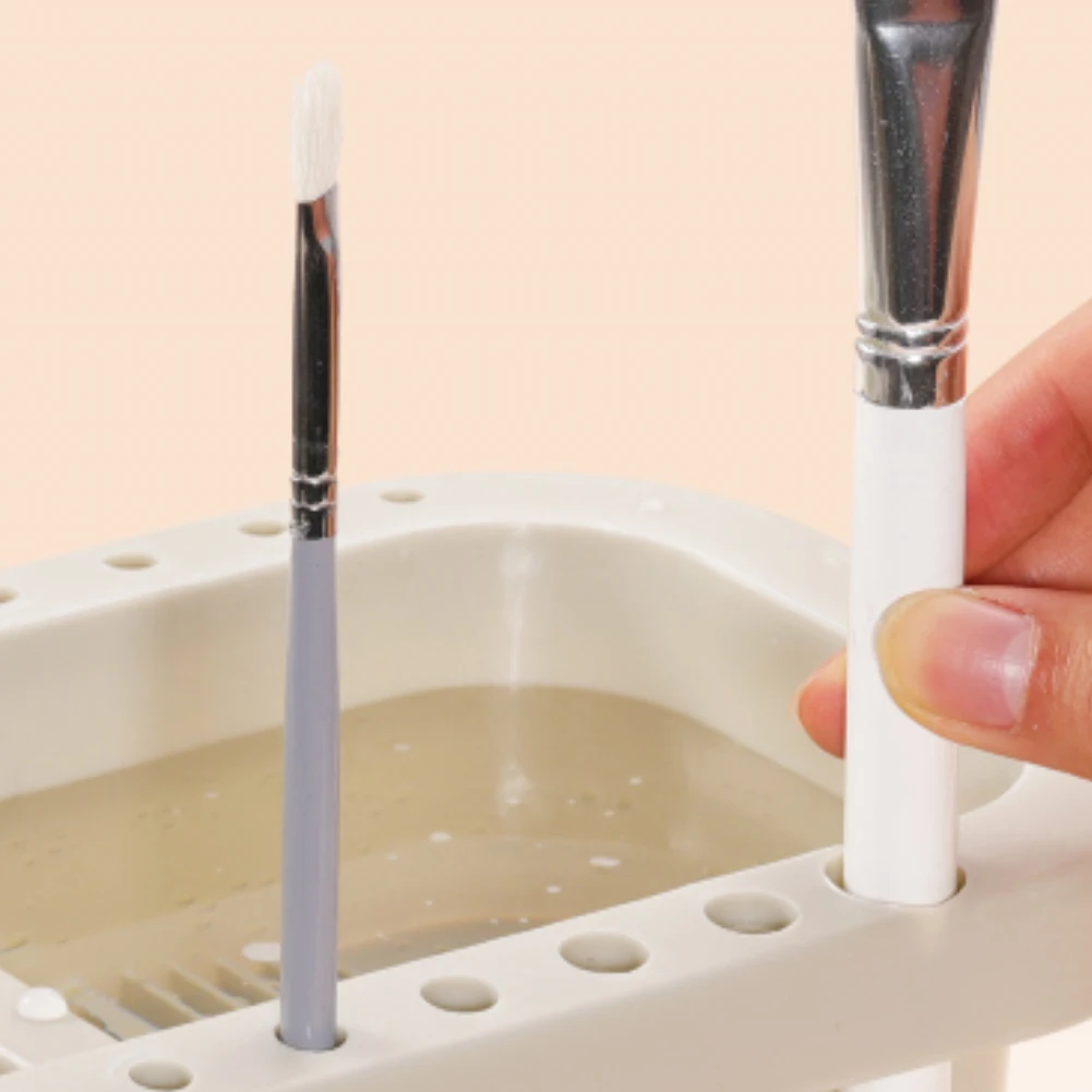 

Stationery Cleaning Student With Palette Multifunctional Bucket 3 In 1 Paint Brush Washer Pot Tool School Holder Barrel Drying