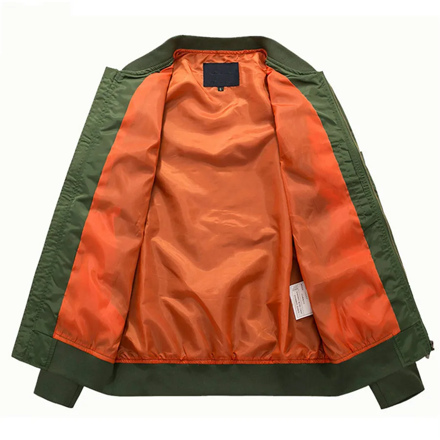 Мужские куртки-бомберы череп Каратель с принтом тонкая молния летная куртка