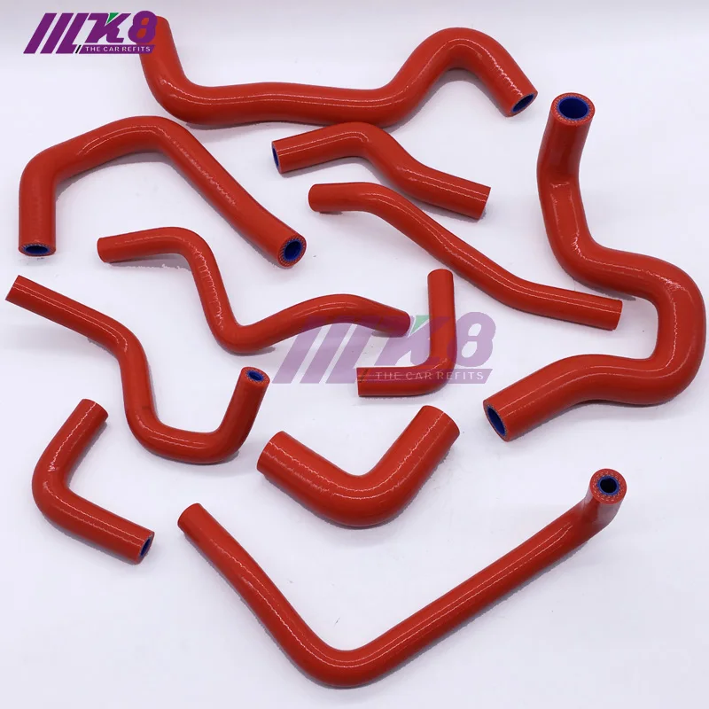 Комплект силиконовых шлангов радиатора пригодный для TOYOTA CHASER JZX100 1JZ GTE96 01 Тип: