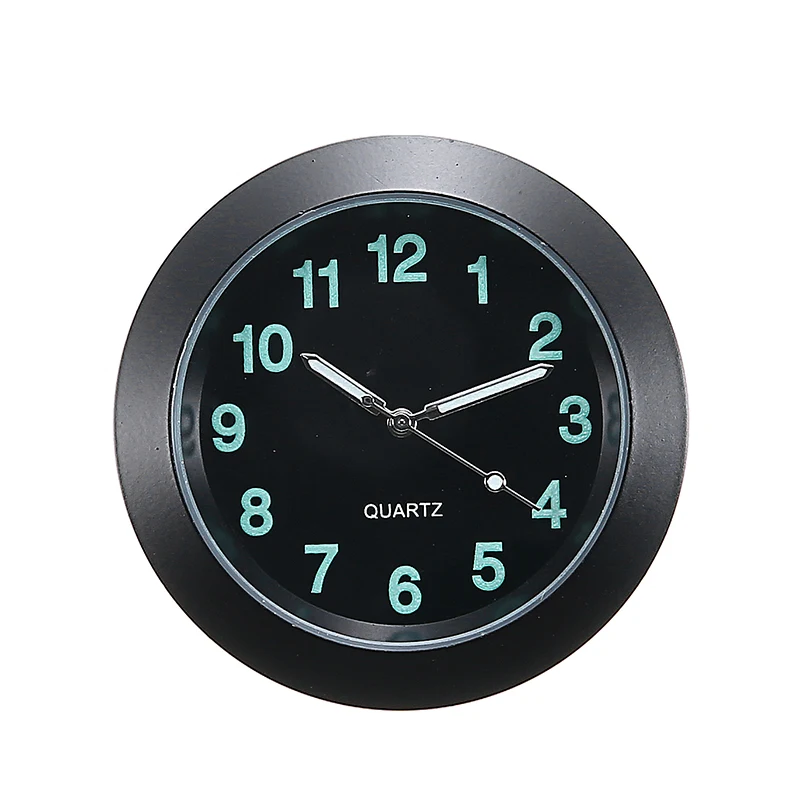 New Arrival 1pc Luminous Auto Gauge Clock Mini Car Air Vent Quartz Analog Clocks Watch With Clip for Replacement Parts | Автомобили и