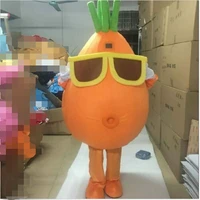 carrot mascot costume suit cosplay party game dress outfit advertising halloween