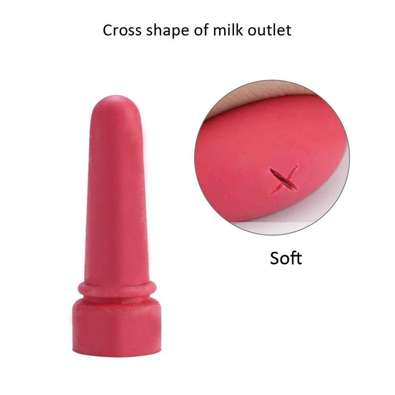 Промо-акция! 10 шт. бутылочка для кормления из мягкой резины питья коровы и теленка