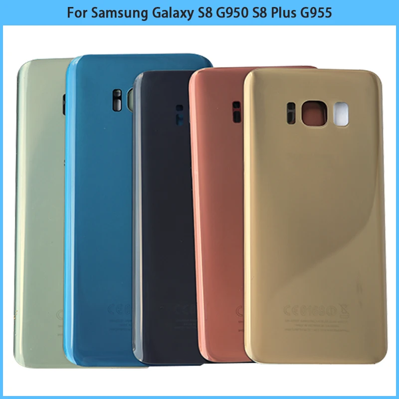 10 шт. новый задний корпус S8 для Samsung Galaxy G950 G950F Plus G955 G955F Крышка батарейного отсека