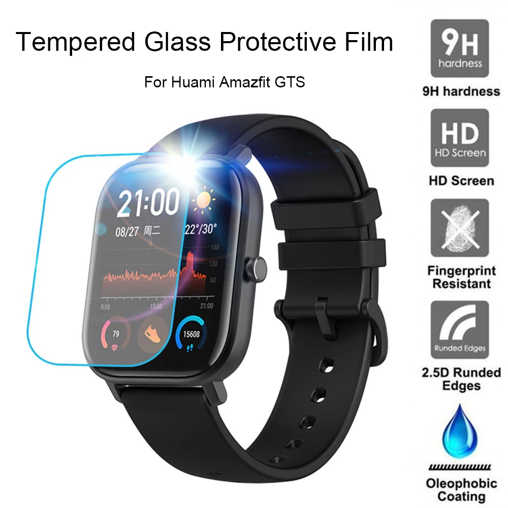 Женская защита для Huami Amazfit GTS защитная пленка из закаленного стекла Cover |