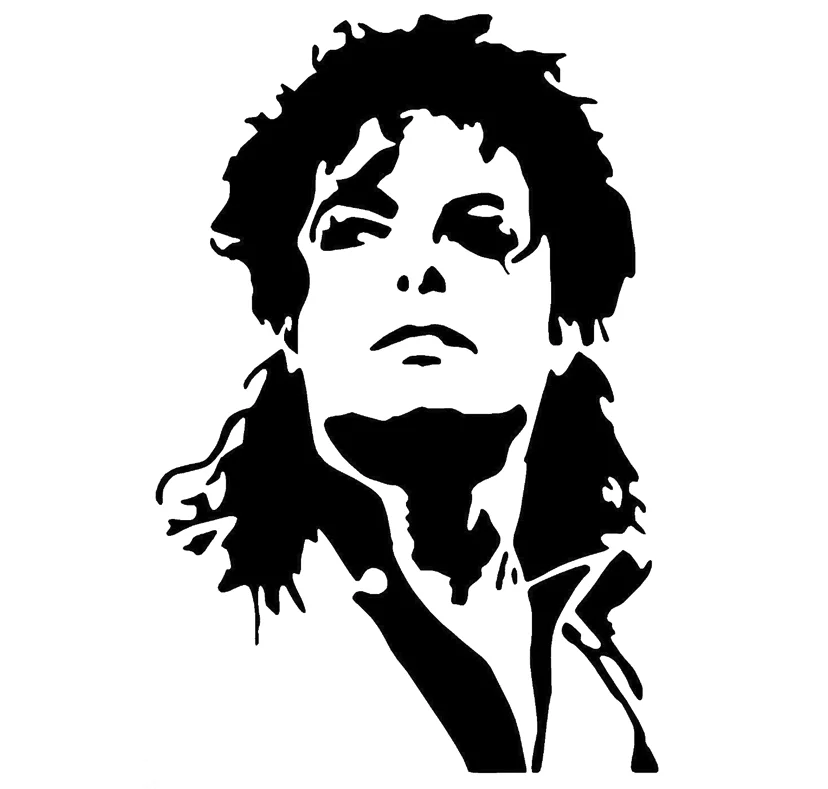10 7 см * 16 Майкл Джексон декоративная Автомобильная наклейка для стайлинга