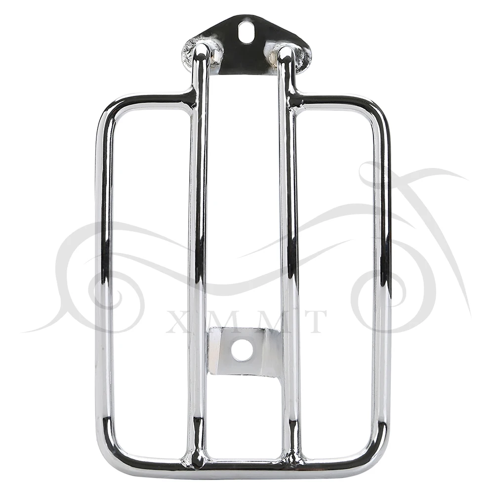 МОТОЦИКЛ хром Solo сиденье багажная Поддержка Полка стойка для Harley XL Sportsters