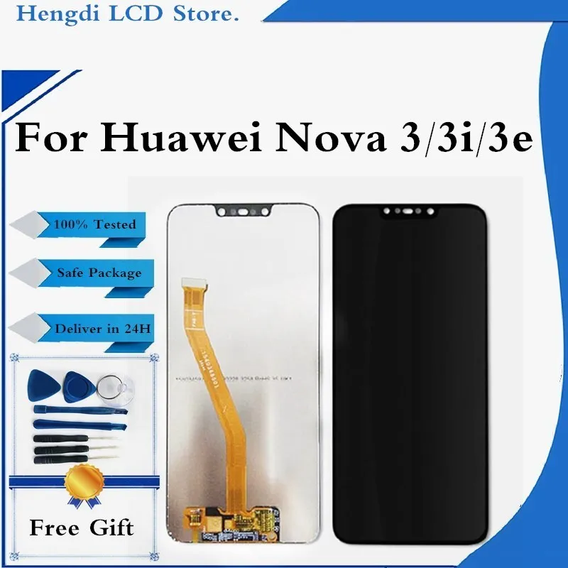 

Original For Huawei Nova 3i LCD Display Touch Screen Nova3 PAR LX1 LX9 INE LX2 L21 ANE LX3 L23 Nova 3 3e Display Screen Replace
